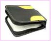 china wholesale product CD holder -portable black cd dvd holder case