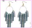 china company export wholesale fashion earring - fashion hoop metallic fashion jewelry earring