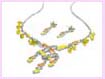 wholesale jewelry china supplier - Designer earring necklace set fashion accessory