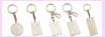 promotional gift china wholesale - silver etched keychain in various desing and sizes