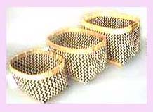 China Import - Stackable rectangle chinese bamboo basket