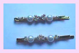 china world trade organizaion fashion accessory - Hair accessory beaded hair clip
