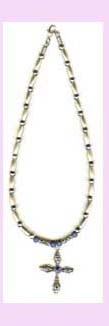 promotional  religious jewelry - silver necklace available with cross   