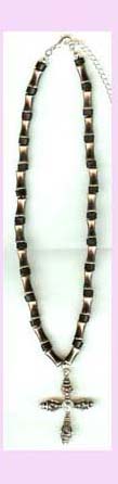 promotional religious jewlery supply - silver necklace with cross available   