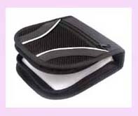 china trade export import CD holder - black portable cd dvd holder  