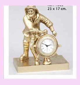 china major import export clock - ship captain collectible clock            