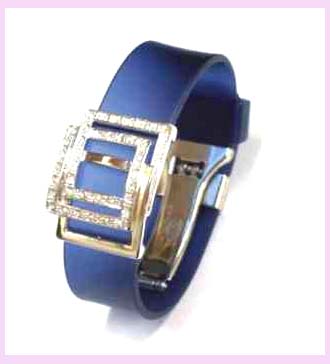 wholesale jewelry watches supply - blue and silver watch band available    